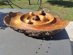 Sert à rien 1 (merisier + buis + chêne)